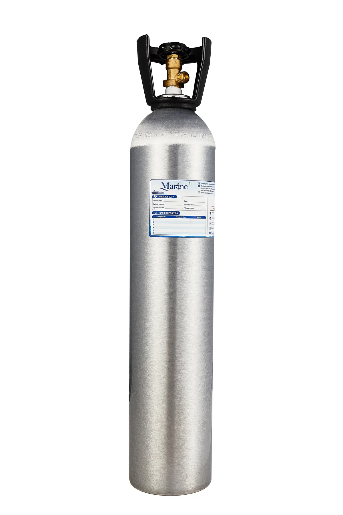 Refillable Marine Air gas cylinder